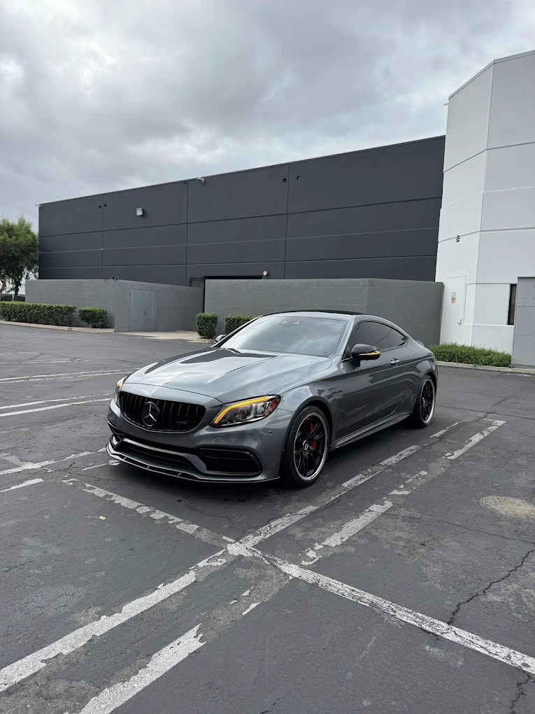 Mercedes-AMG C63 detailed by Top Shine OC Detailing in Orange County